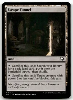 Escape Tunnel 157 MTG Commander: Edge of Eternities C NM - Image 1