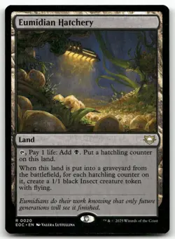 Eumidian Hatchery 20 MTG Commander: Edge of Eternities R NM - Image 1