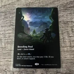 Breeding Pool - FOIL BORDERLESS - Edge of Eternities - NM MTG - Image 1