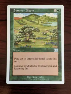 MTG - Summer Bloom - 6th Edition Regular Uncommon #255 - Image 1