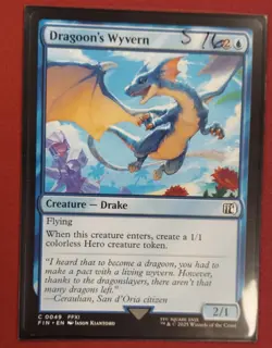 MTG Final Fantasy : Dragoon's Wyvern C 0049 NM - Image 1
