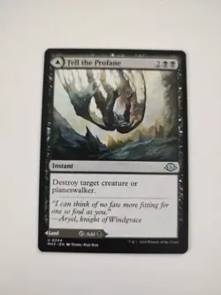 MTG Fell the Profane Fell Mire - Modern Horizons 3 Near Mint Condition - Image 1