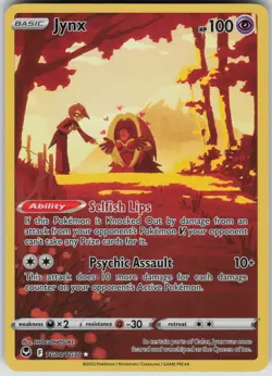 Jynx TG04/TG30 Ultra Rare SWSH12: Silver Tempest Trainer Gallery Pokemon - Image 1