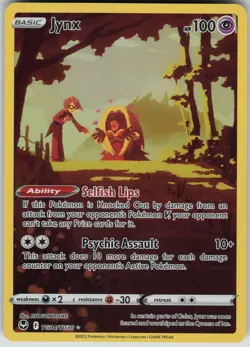 Jynx TG04/TG30 Ultra Rare SWSH12: Silver Tempest Trainer Gallery Pokemon - Image 1