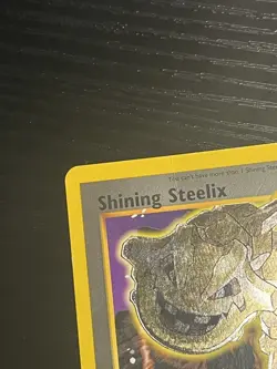 Pokemon TCG Shining Steelix 112/105 Neo Destiny Holo Vintage Secret Rare 2000 HP - Image 3