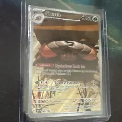 Crustle 186/182 Destined Rivals Illustration Rare Pokemon TCG - Image 1