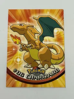 Pokemon 2000 Topps TV Animation Edition Series 3 Charizard #06 - Image 1