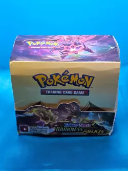 Pokemon Darkness Ablaze EMPTY Booster Box - Image 1