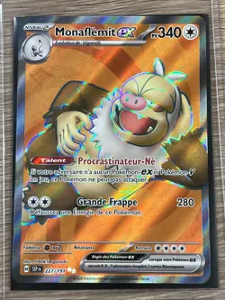 CARTE POKEMON MONAFLEMIT EX 227/191 FA FULL ART ETINCELLES DEFERLANTES EV08 FR - Image 1