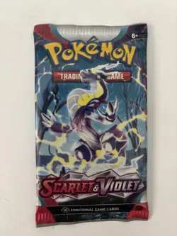 New & Sealed! Pokemon Scarlet and Violet Base Set Booster Packs, Lot of 6 - Image 4
