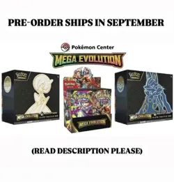 PRE-SALE Pokemon Center Mega Evolution 2 Elite Trainer 1 Enhanced Booster Boxes - Image 1