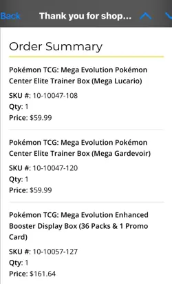 PRE-SALE Pokemon Center Mega Evolution 2 Elite Trainer 1 Enhanced Booster Boxes - Image 2