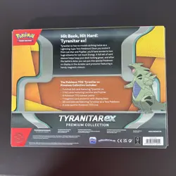 Pokemon TCG Tyranitar EX Premium Collection Promo Collection Box 6 Booster Packs - Image 2
