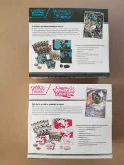 Pokemon Black Bolt and White Flare ETB Set of 2 Brand New Sealed - Image 2