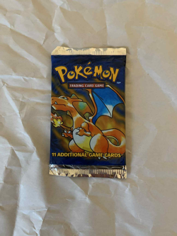 1999 Pokemon Base Set Unlimited Booster Pack UNWEIGHED New Sealed - Image 1