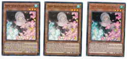 Yugioh! Ghost Sister & Spooky Dogwood DUDE-EN005 x3 Playset Ultra 1st Ed NM - Image 1