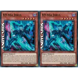 K9-66A JOKUL 2x • Super R • JUSH EN032 • 1Ed • Yugioh! • ANDYCARDS - Image 1