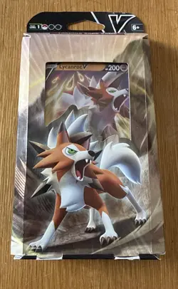 Pokemon TCG: Lycanroc V Battle Deck Trading Card Game New + Sealed - Image 1
