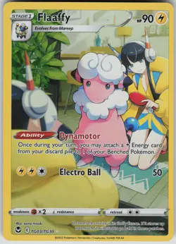 Flaaffy Ultra Rare SWSH12: Silver Tempest Trainer Gallery TG03/TG30 Pokemon - Image 1