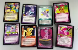 My Little Pony CCG 2015 High Magic Lot of 71 Mixed Cards - 1 Foil Friend Card - Image 1