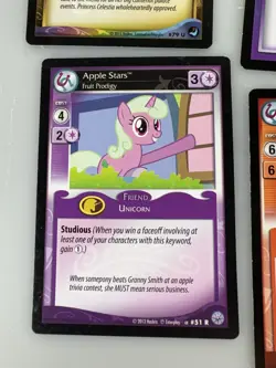 My Little Pony CCG 2015 High Magic Lot of 71 Mixed Cards - 1 Foil Friend Card - Image 5