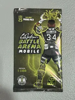 Bo Jackson Battle Arena Mobile 2025 NSCC Cyber Promo Card Pack - Sealed New - Image 1