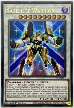 LDS3-EN121 Satellite Warrior - Ultra Rare 1st Edition Near Mint YuGiOh Card - Image 1