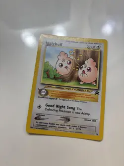 Pokemon Trading Card Igglybuff 36 Black Star Promo TCG CCG - Image 1