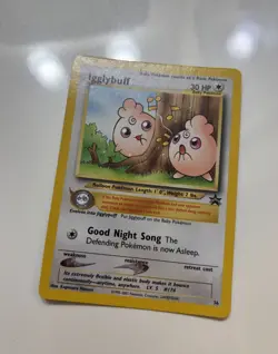 Pokemon Trading Card Igglybuff 36 Black Star Promo TCG CCG - Image 2