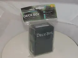 Ultra Pro Green 2007 deck box card box mtg Pokemon yugioh SAVE ON COMBINED SHIP! - Image 1