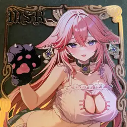 Goddess Story Gold METAL Card Maiden Party Serial Number #054/100! Yae Miko READ - Image 2