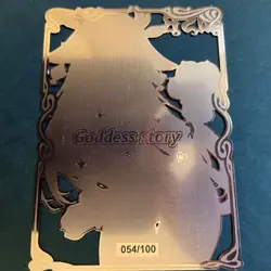 Goddess Story Gold METAL Card Maiden Party Serial Number #054/100! Yae Miko READ - Image 5
