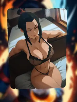 Azula Avatar The Last Airbender Anime Waifu Sexy Goddess Doujin Hentai Card - Image 1