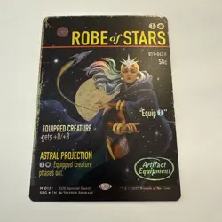 Robe of Stars FOIL Showcase 121 EOE Special Guest SPG MTG Mythic Unplayed Mint - Image 2