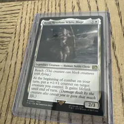1x Rosa, Resolute White Mage, Final Fantasy, Magic MTG NM - Image 1