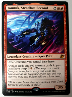 MTG Edge of Eternities - Tannuk, Steadfast Second - Mythic 0162 NM - Image 1