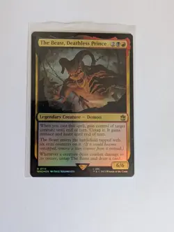 MtG The Beast, Deathless Prince Doctor Who Magic Gathering NM/M - Image 2