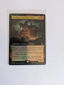 MtG The Beast, Deathless Prince Doctor Who Magic Gathering NM/M - Image 4
