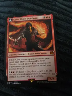 Clive, Ifrits Dominant Final Fantasy MTG Magic The Gathering NM-M - Image 1