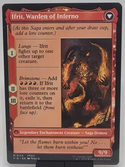 Clive, Ifrits Dominant Final Fantasy MTG Magic The Gathering NM-M - Image 2