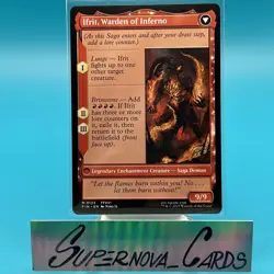 Clive, Ifrits Dominant Final Fantasy MTG Magic The Gathering NM-M - Image 2
