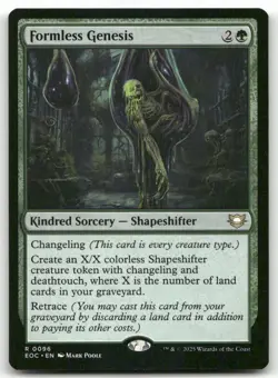 Formless Genesis 96 MTG Commander: Edge of Eternities R NM - Image 1