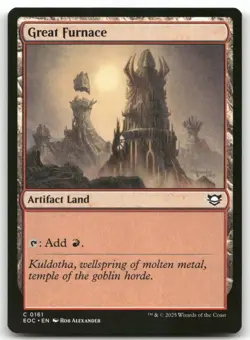 Great Furnace 161 MTG Commander: Edge of Eternities C NM - Image 1