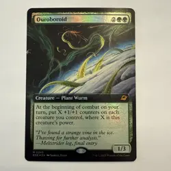 Ouroboroid FOIL Extended Art 345 Edge of Eternities EOE MTG Mythic Unplayed Mint - Image 1