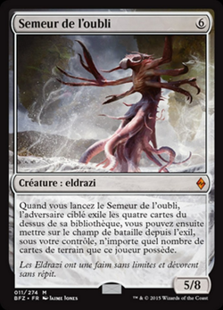 Mtg Magic oblivion sower zendikar FRENCH vf fr semeur de l'oubli - Image 1