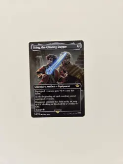 Sting, the Glinting Dagger LTR 409 Borderless Rare Tales of Middle Earth MTG Reg - Image 5