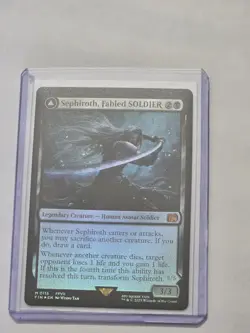 Sephiroth Fabled SOLDIER MTG Final Fantasy Foil Mythic 0115 - Image 1