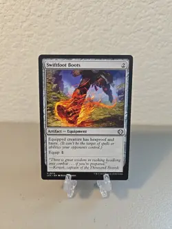 MTG Swiftfoot Boots LP Commander The Lost Caverns Of Ixalan - Image 1