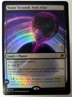 MTG Edge of Eternities - Susur Secundi, Void Altar - FOIL Promo - Mythic 0259 NM - Image 1