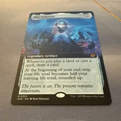 The Endstone MINT Extended Art 353 Edge of Eternities EOE MTG Mythic Unplayed NM - Image 2